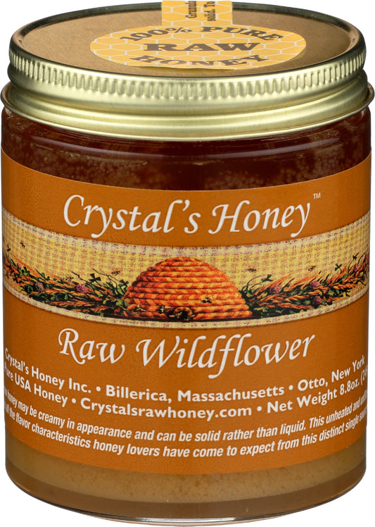 Raw Wildflower Honey 8.8 oz