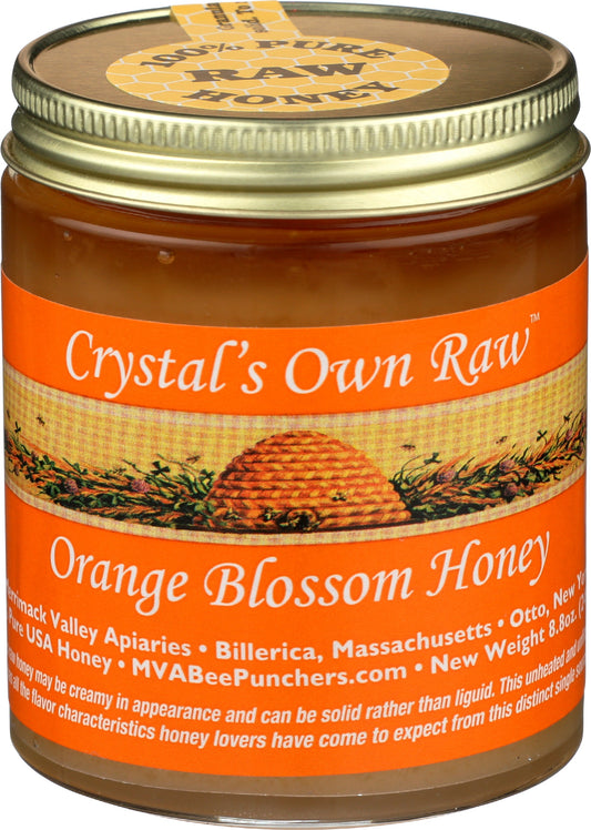 Raw Orange Blossom Honey 8.8 oz